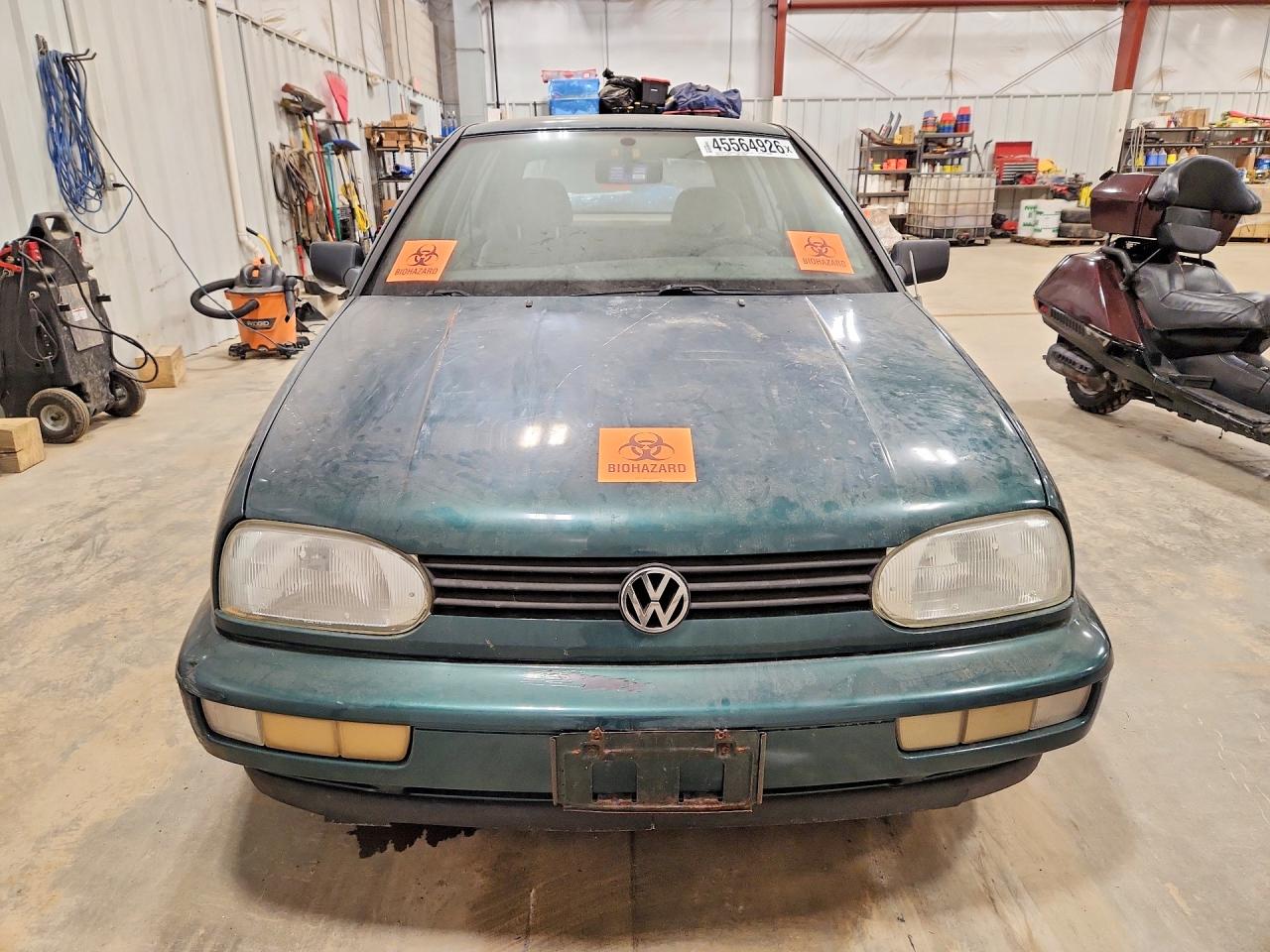 2008 Volkswagen Golf Green vin: 3VWLC81H4SM094095