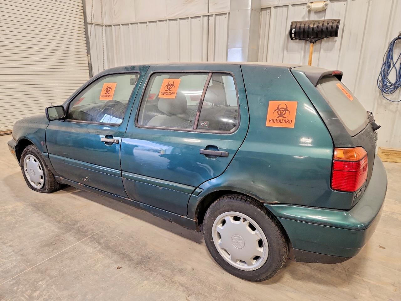 2008 Volkswagen Golf Green vin: 3VWLC81H4SM094095