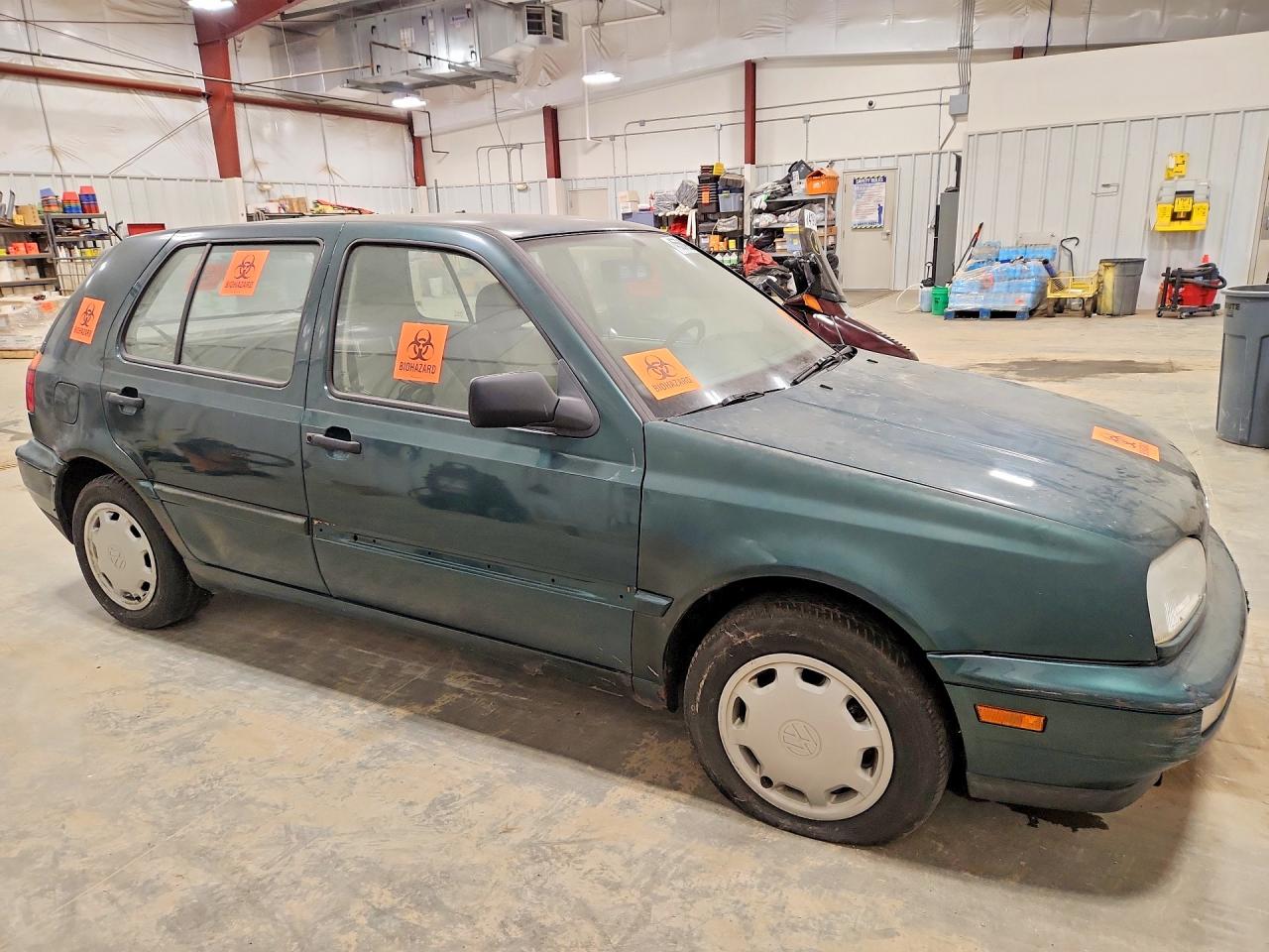 2008 Volkswagen Golf Green vin: 3VWLC81H4SM094095