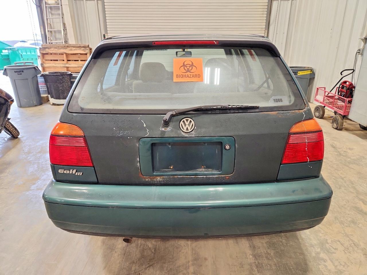 2008 Volkswagen Golf Green vin: 3VWLC81H4SM094095