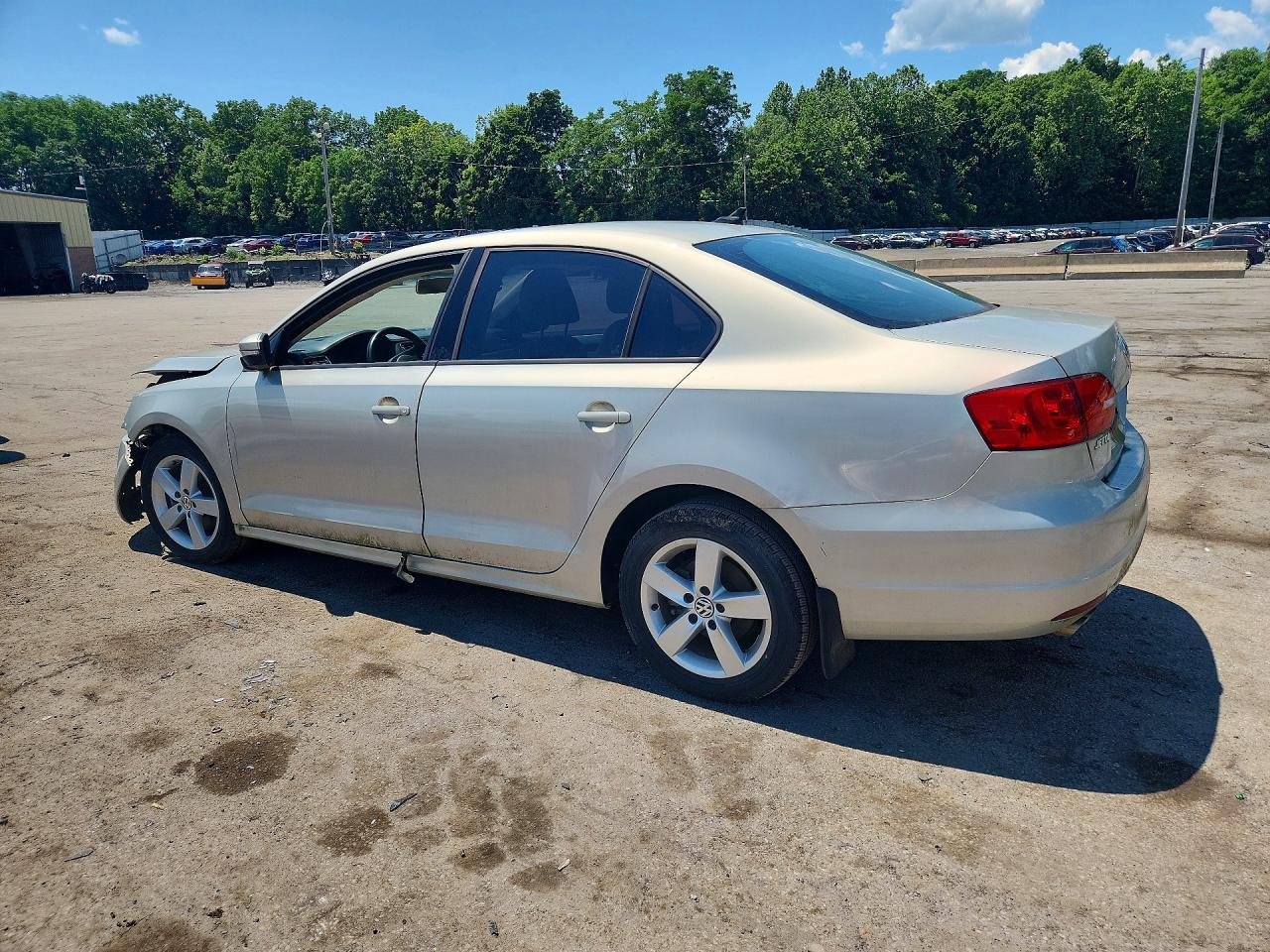 2011 Volkswagen Jetta Tdi Silver vin: 3VWLL7AJ0BM089456