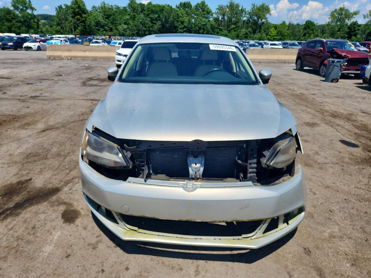 2011 Volkswagen Jetta Tdi Silver vin: 3VWLL7AJ0BM089456