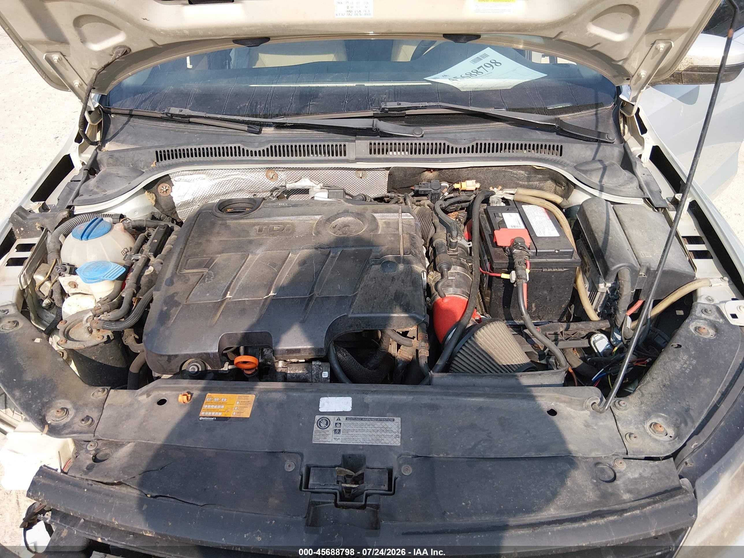 2011 Volkswagen Jetta 2.0l Tdi Silver vin: 3VWLL7AJ0BM121774