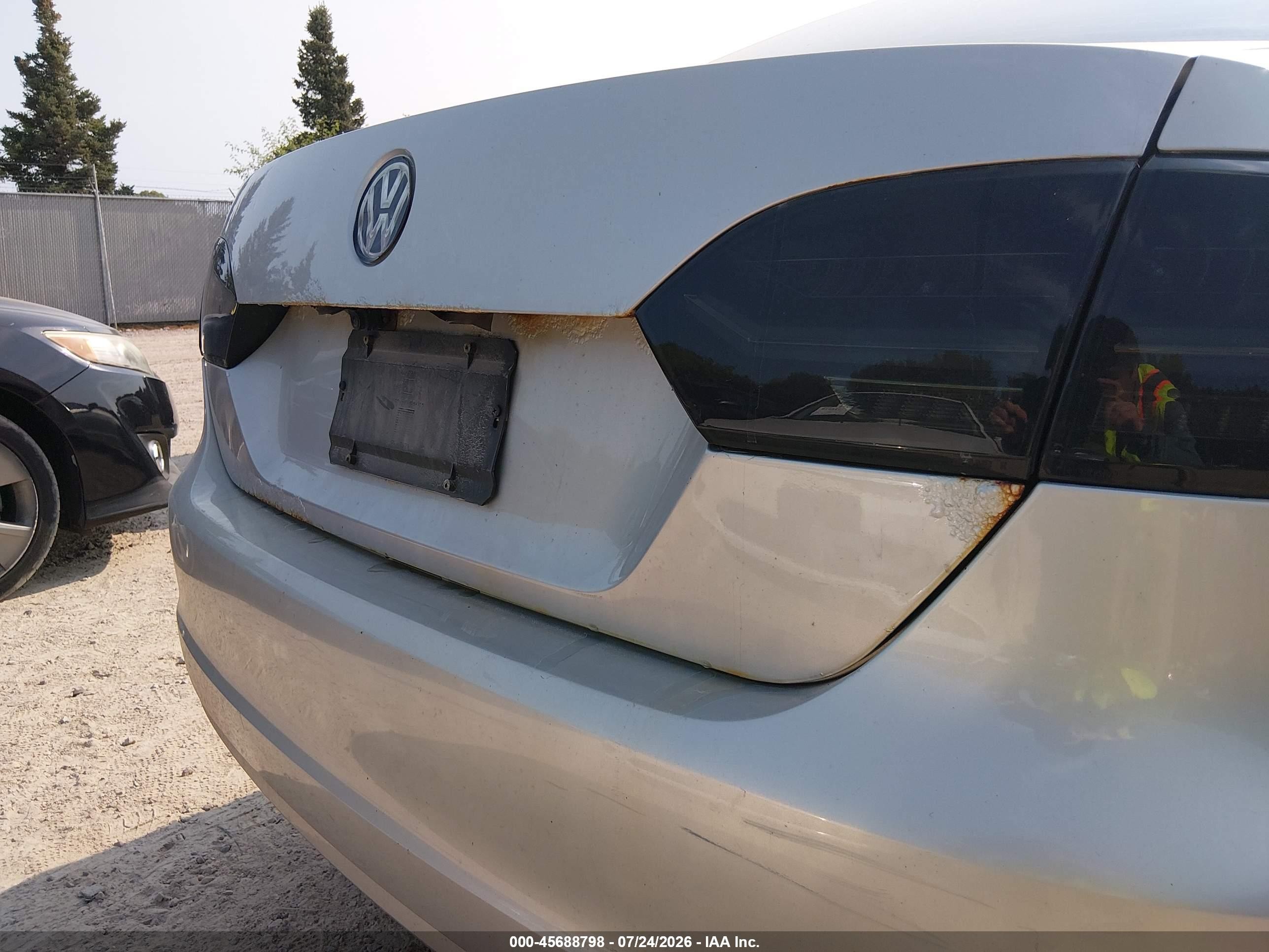2011 Volkswagen Jetta 2.0l Tdi Silver vin: 3VWLL7AJ0BM121774
