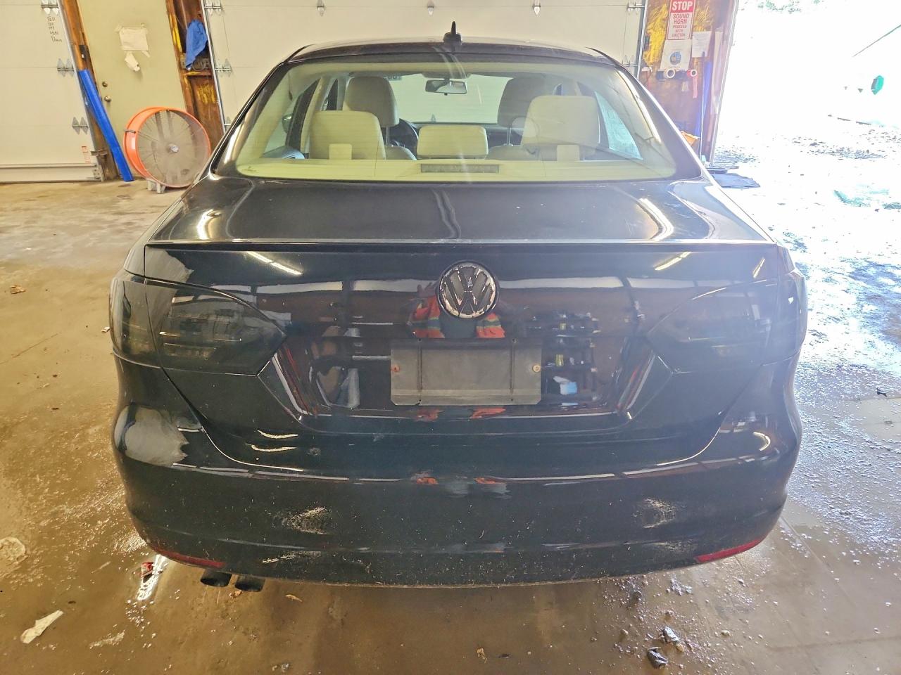 2011 Volkswagen Jetta Tdi Black vin: 3VWLL7AJ0BM130619