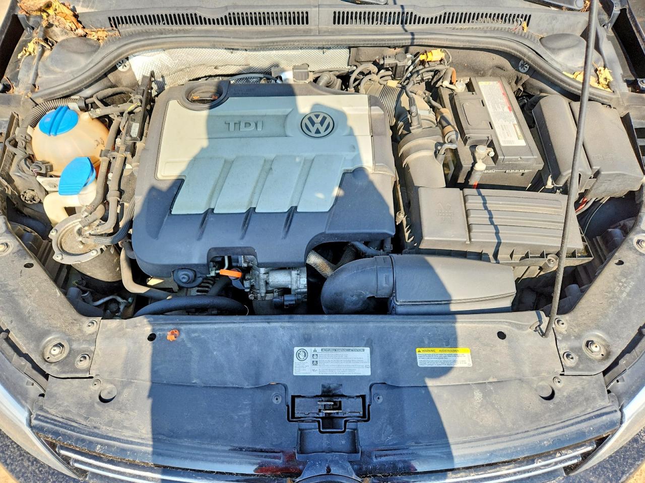 2013 Volkswagen Jetta Tdi Black vin: 3VWLL7AJ0DM288798
