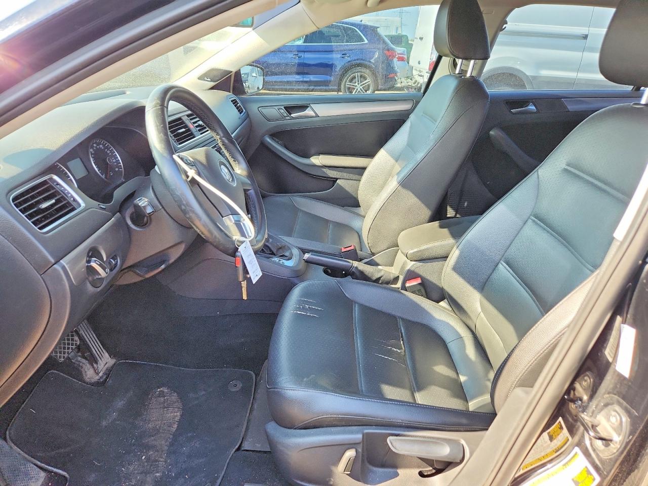 2013 Volkswagen Jetta Tdi Black vin: 3VWLL7AJ0DM288798