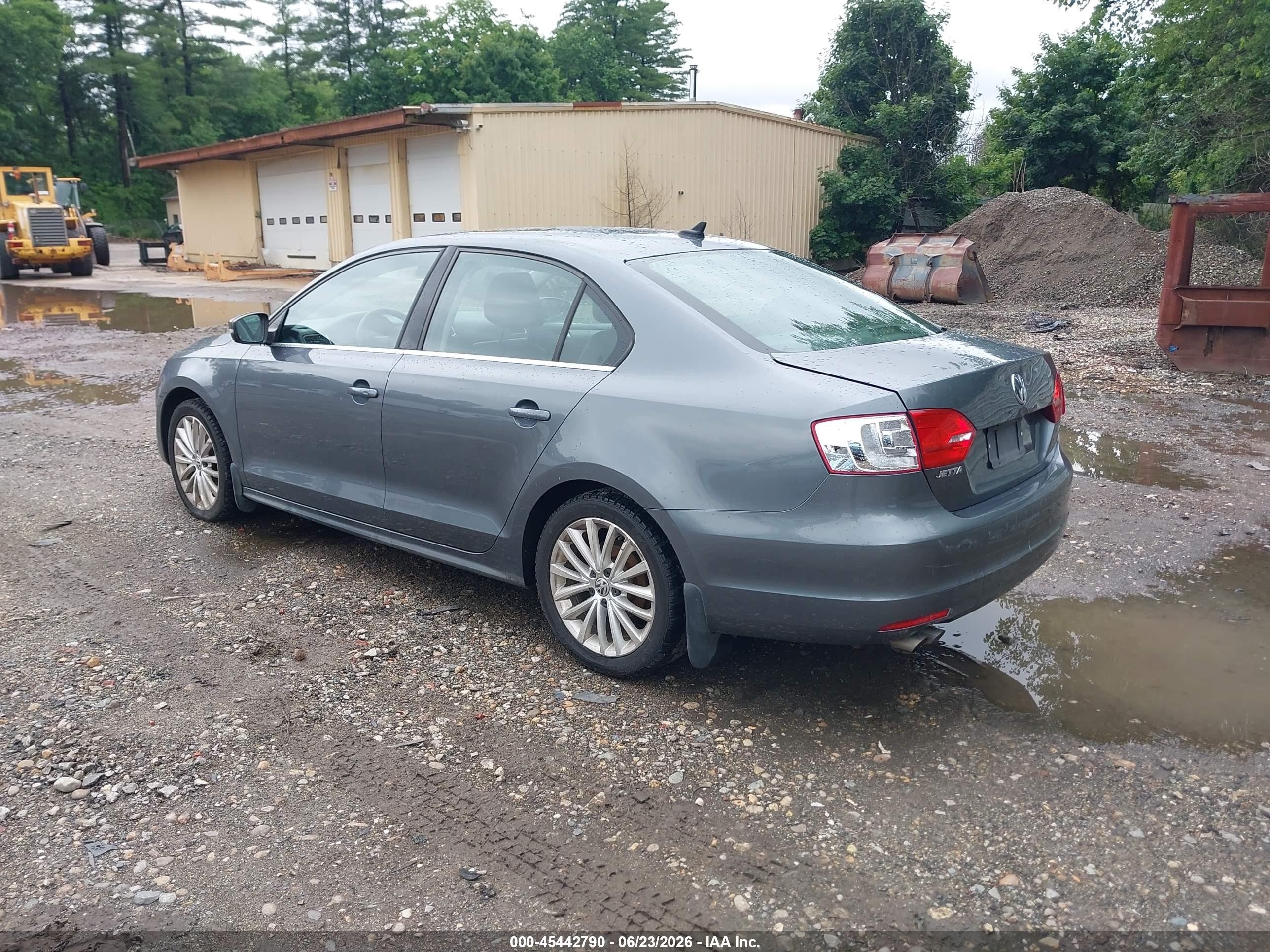 2013 Volkswagen Jetta 2.0l Tdi Gray vin: 3VWLL7AJ0DM395057