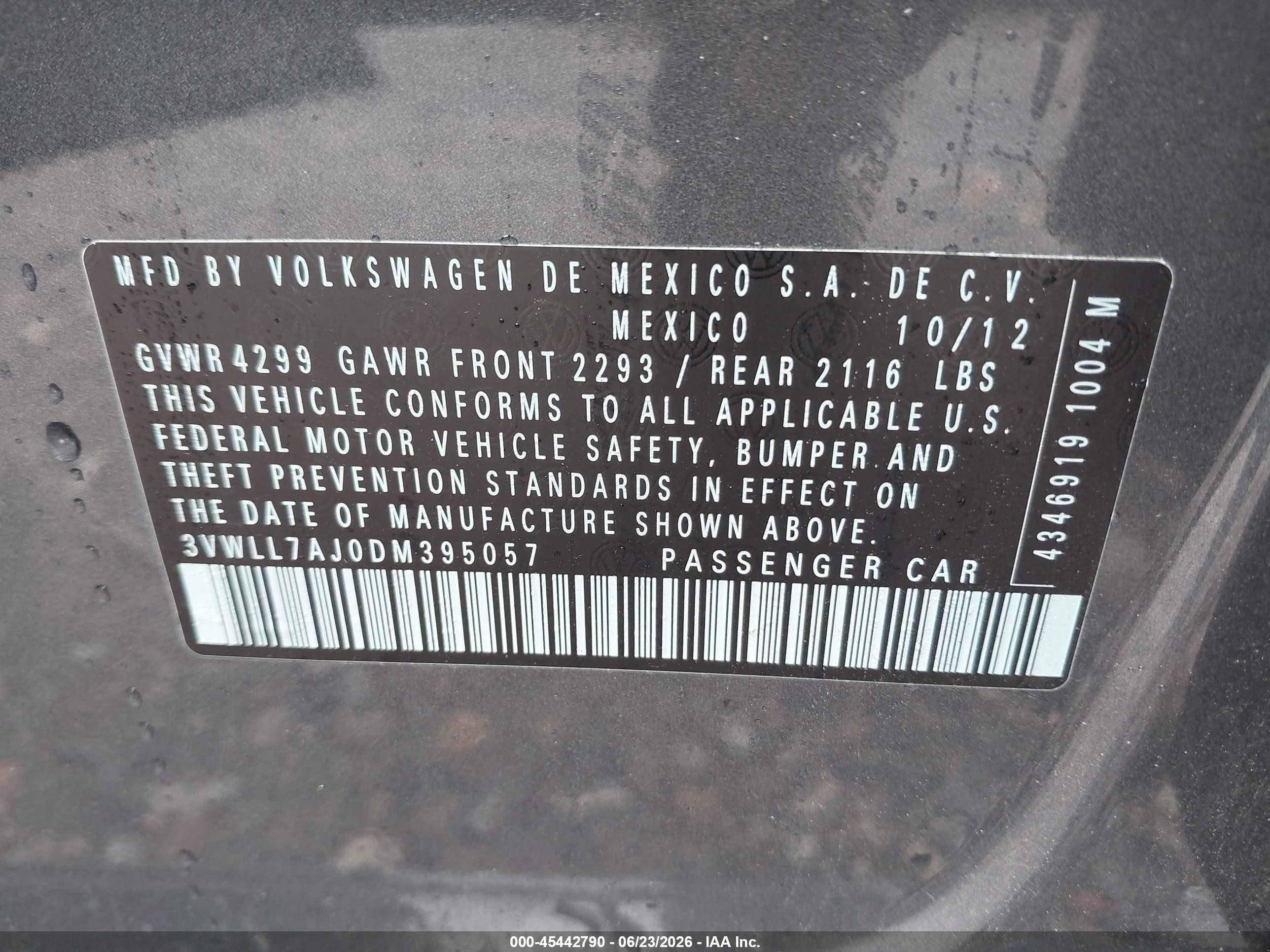 2013 Volkswagen Jetta 2.0l Tdi Gray vin: 3VWLL7AJ0DM395057