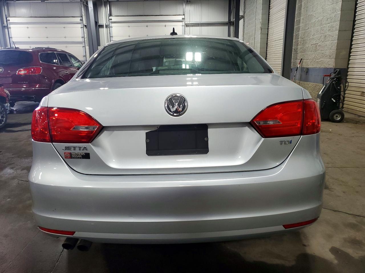 2013 Volkswagen Jetta Tdi Silver vin: 3VWLL7AJ0DM405781