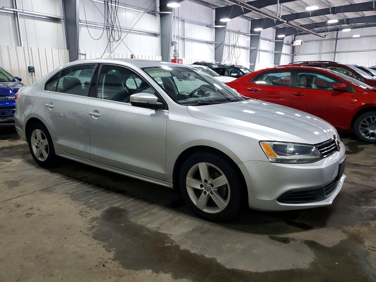 2013 Volkswagen Jetta Tdi Silver vin: 3VWLL7AJ0DM405781