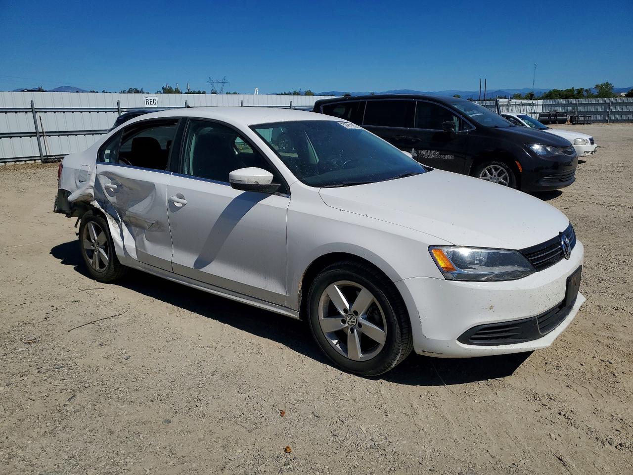 2014 Volkswagen Jetta Tdi White vin: 3VWLL7AJ0EM390698