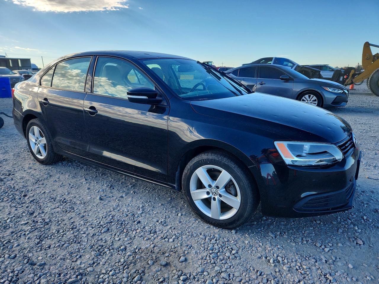 2011 Volkswagen Jetta Tdi Черный vin: 3VWLL7AJ1BM059155