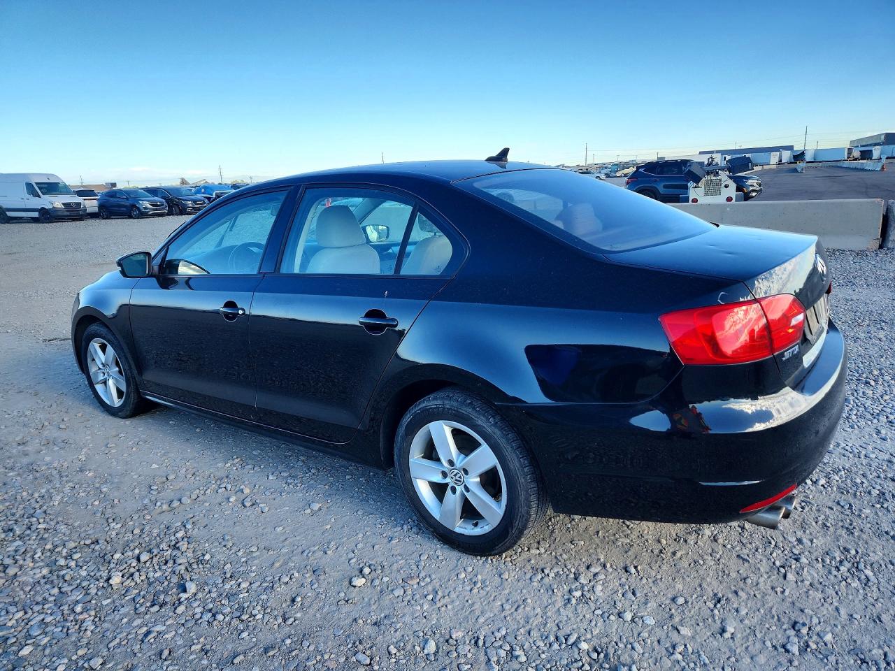 2011 Volkswagen Jetta Tdi Черный vin: 3VWLL7AJ1BM059155