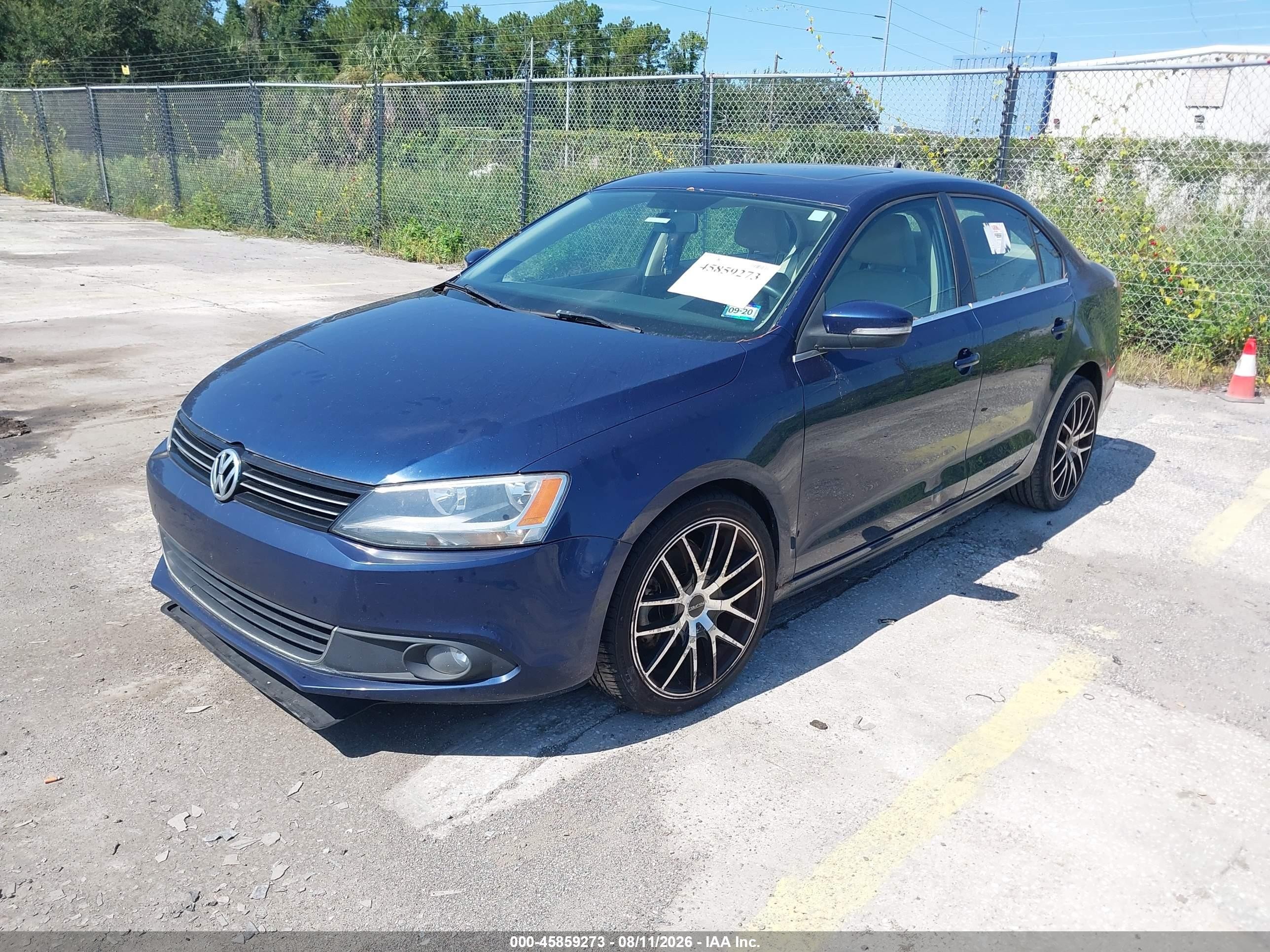 2013 Volkswagen Jetta 2.0l Tdi Blue vin: 3VWLL7AJ1DM240551