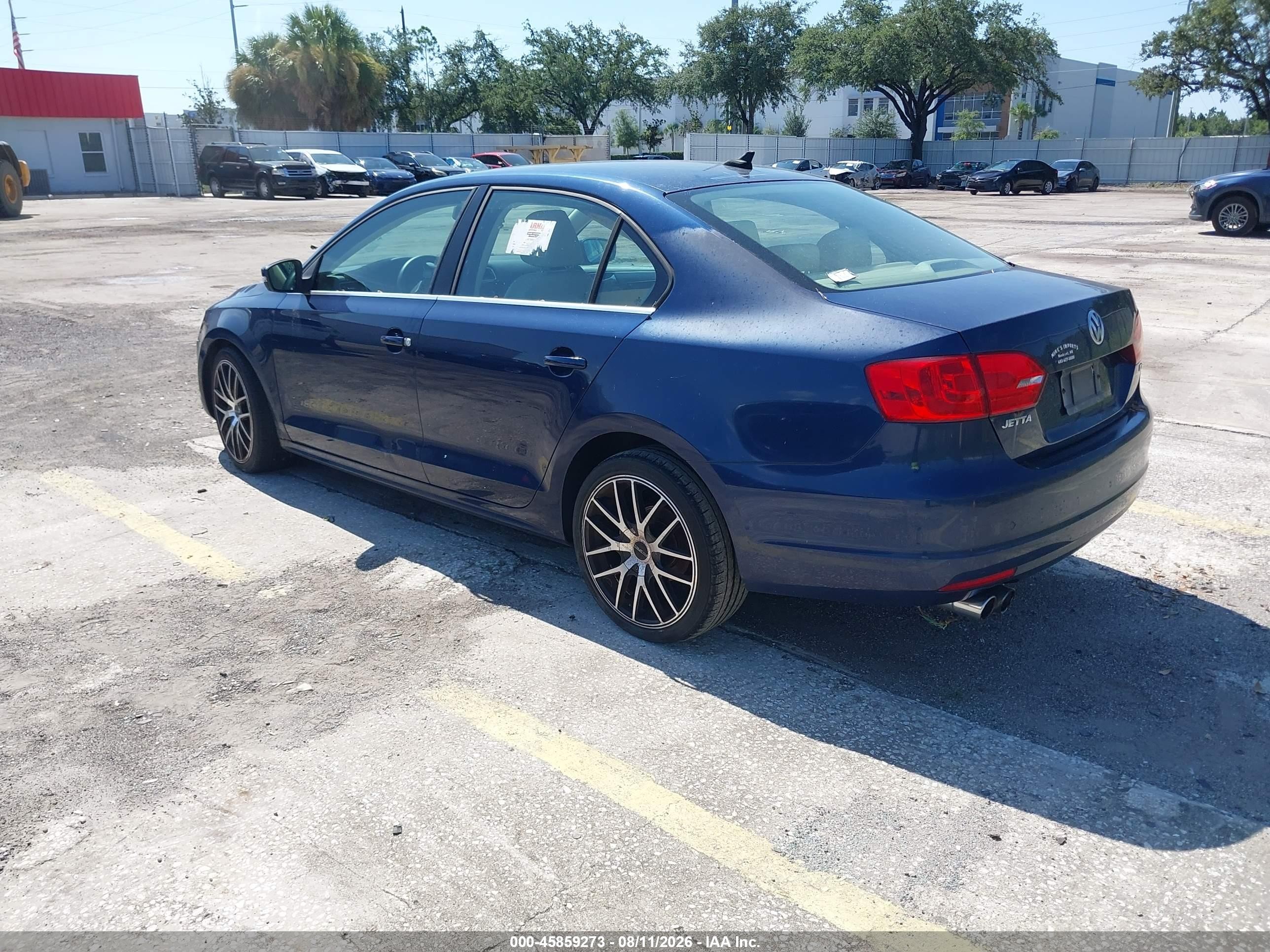 2013 Volkswagen Jetta 2.0l Tdi Blue vin: 3VWLL7AJ1DM240551
