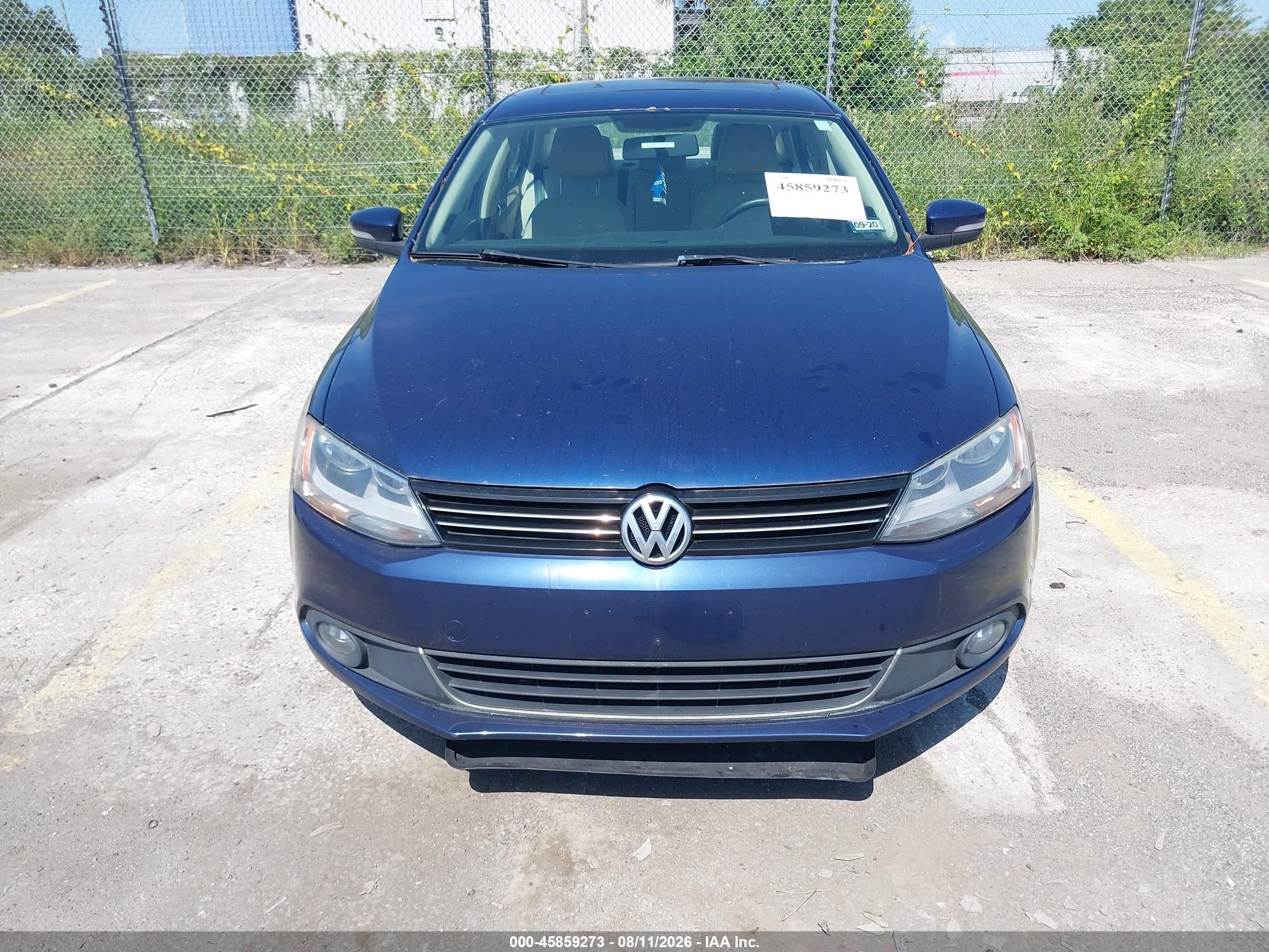 2013 Volkswagen Jetta 2.0l Tdi Blue vin: 3VWLL7AJ1DM240551