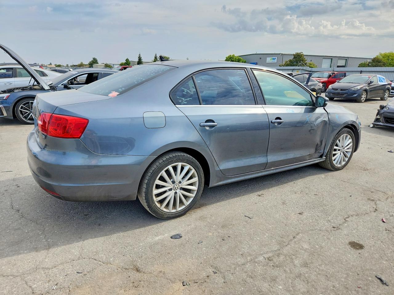 2013 Volkswagen Jetta Tdi Gray vin: 3VWLL7AJ1DM405286