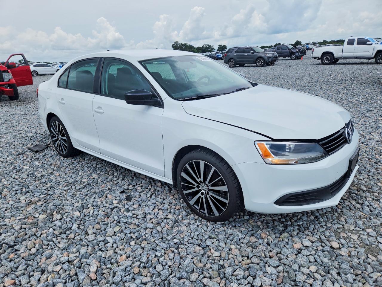 2014 Volkswagen Jetta Tdi White vin: 3VWLL7AJ1EM309174