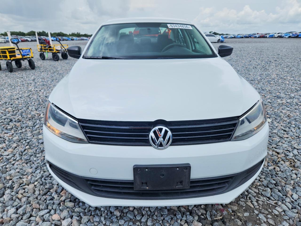 2014 Volkswagen Jetta Tdi White vin: 3VWLL7AJ1EM309174