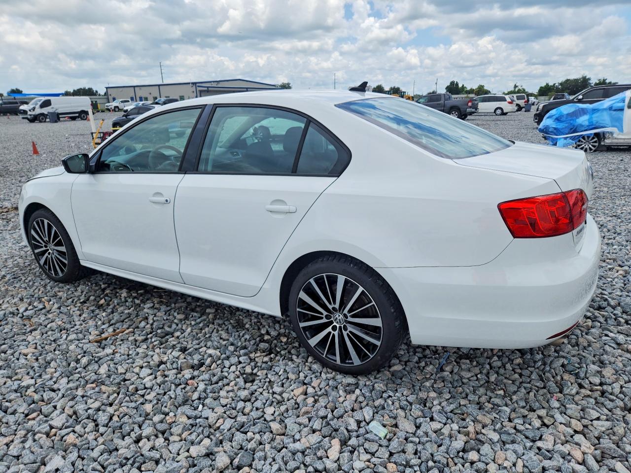 2014 Volkswagen Jetta Tdi White vin: 3VWLL7AJ1EM309174
