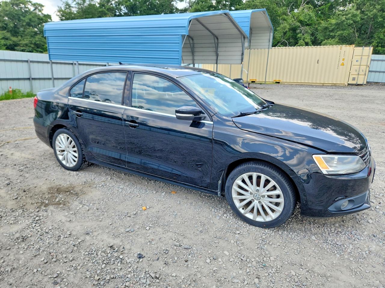2014 Volkswagen Jetta Tdi Black vin: 3VWLL7AJ1EM366085