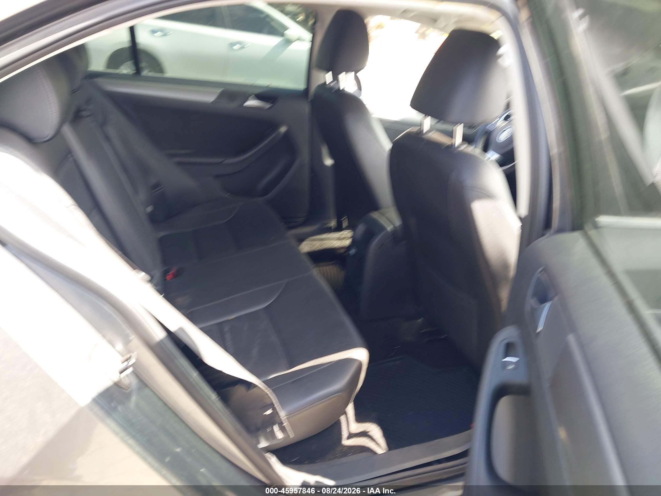 2014 Volkswagen Jetta 2.0l Tdi Black vin: 3VWLL7AJ1EM408545