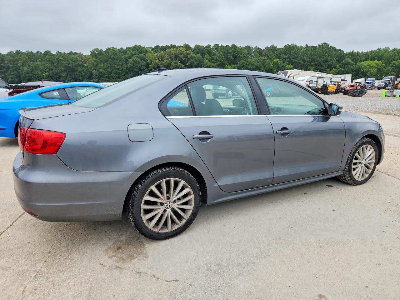 2014 Volkswagen Jetta Tdi Gray vin: 3VWLL7AJ1EM445630