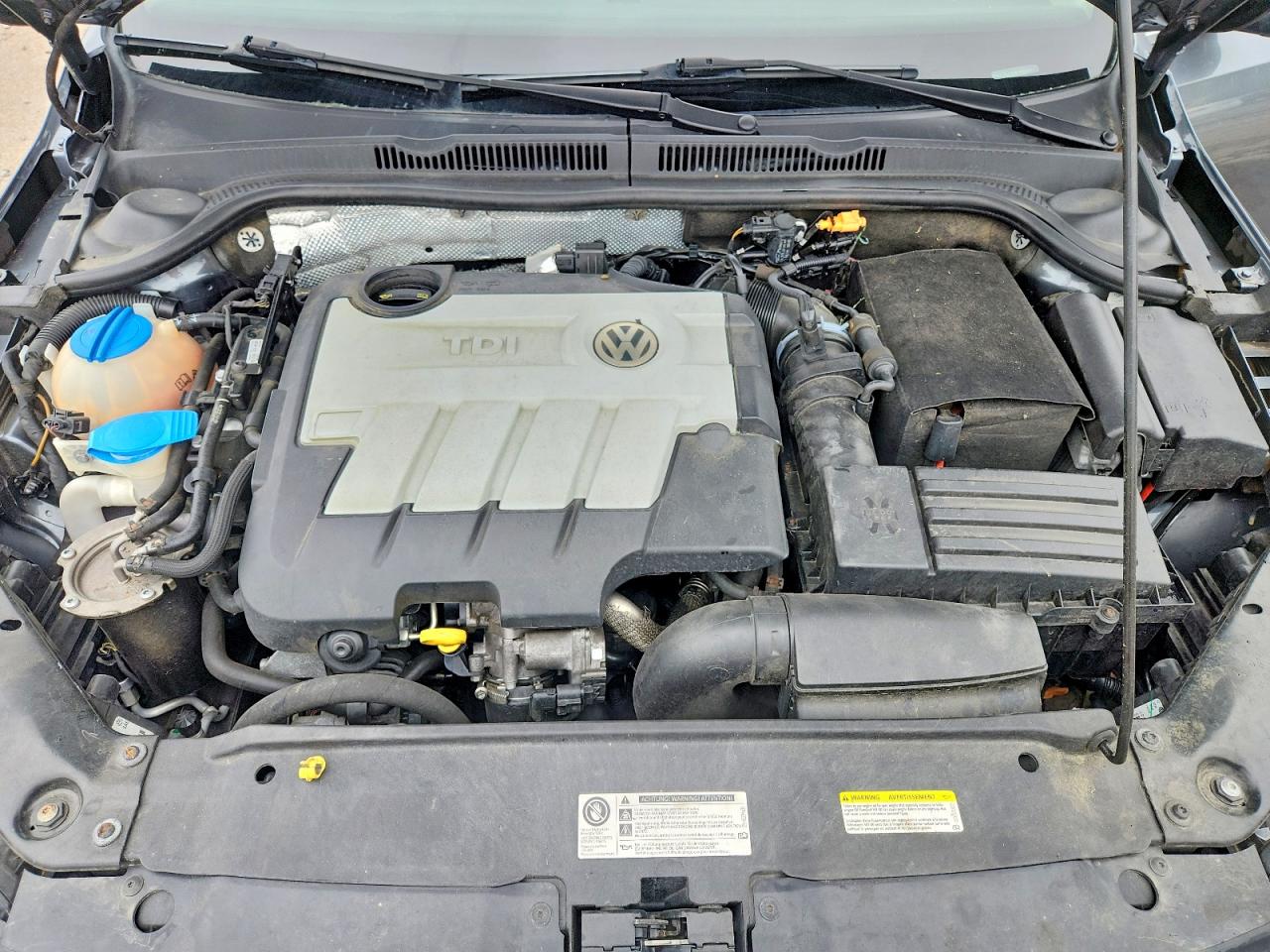 2014 Volkswagen Jetta Tdi Gray vin: 3VWLL7AJ1EM445630