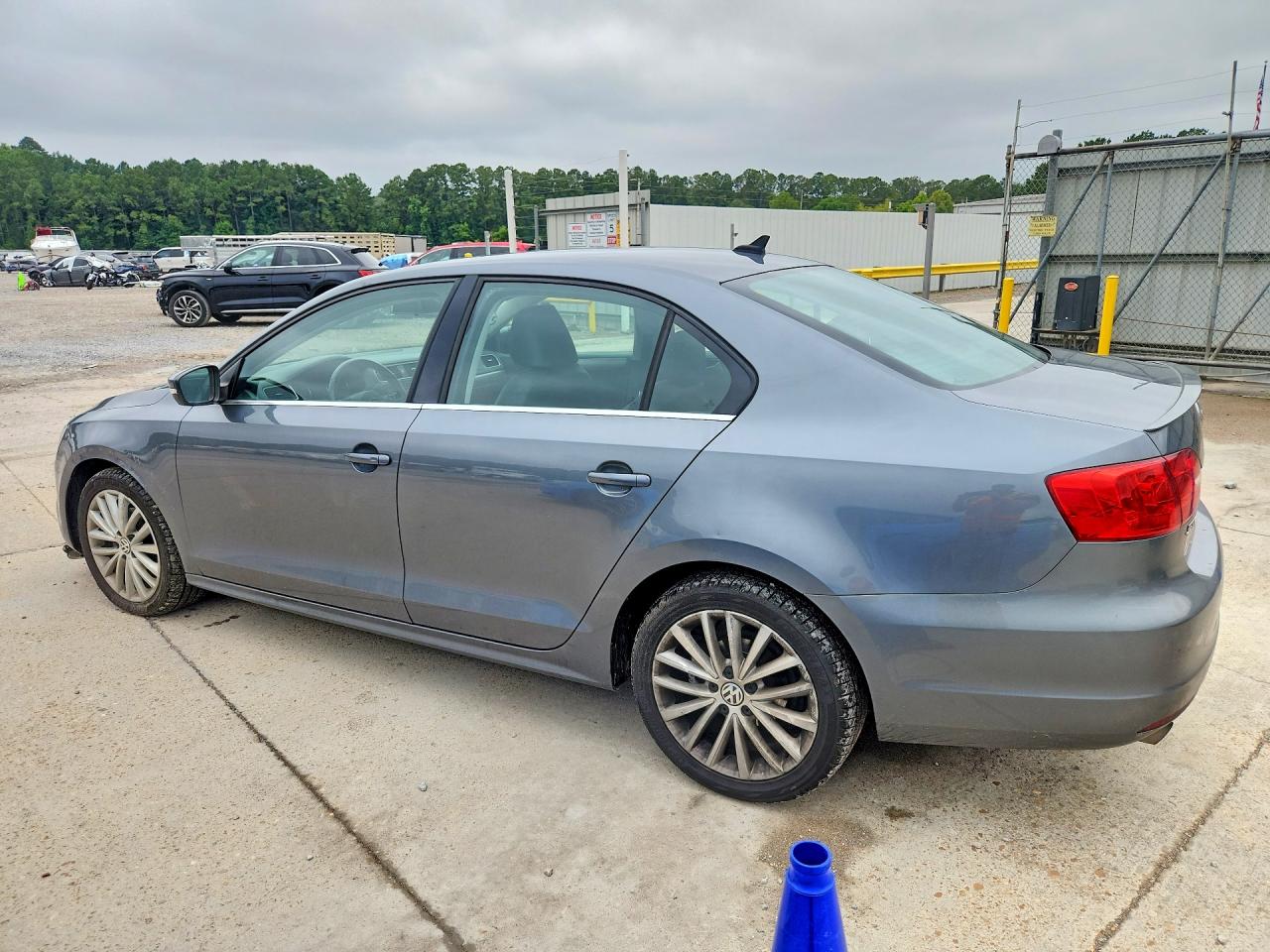2014 Volkswagen Jetta Tdi Gray vin: 3VWLL7AJ1EM445630