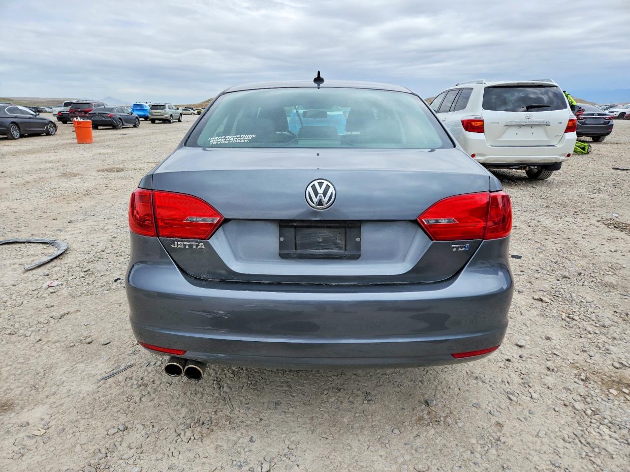 2011 Volkswagen Jetta Tdi Gray vin: 3VWLL7AJ2BM095131