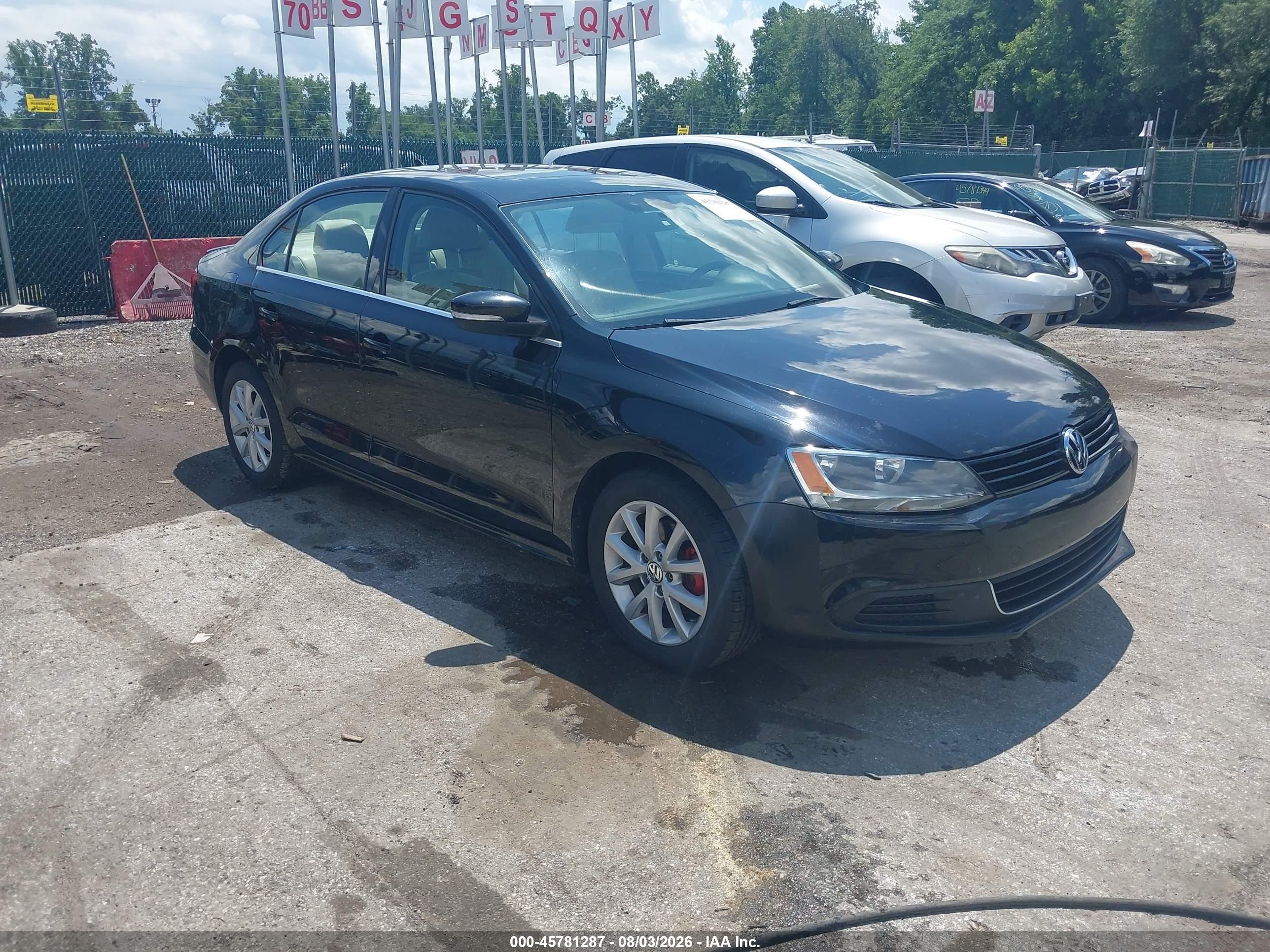 2013 Volkswagen Jetta 2.0l Tdi Black vin: 3VWLL7AJ2DM366109