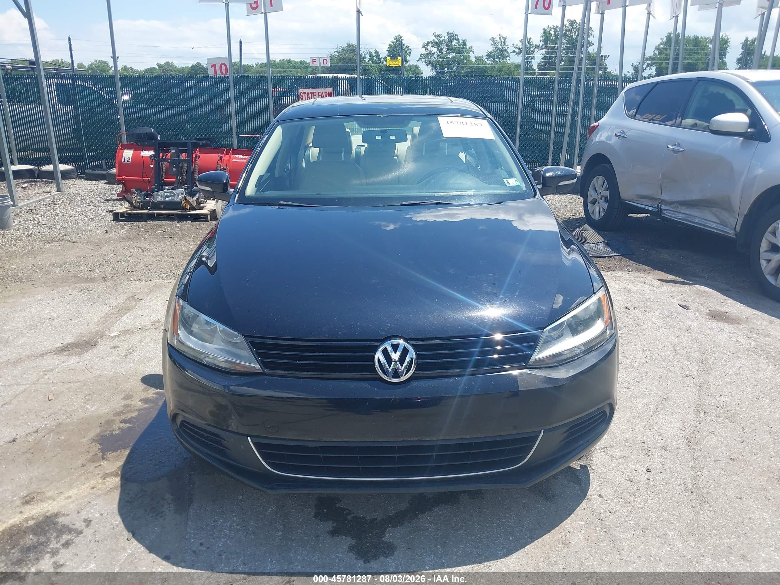 2013 Volkswagen Jetta 2.0l Tdi Black vin: 3VWLL7AJ2DM366109
