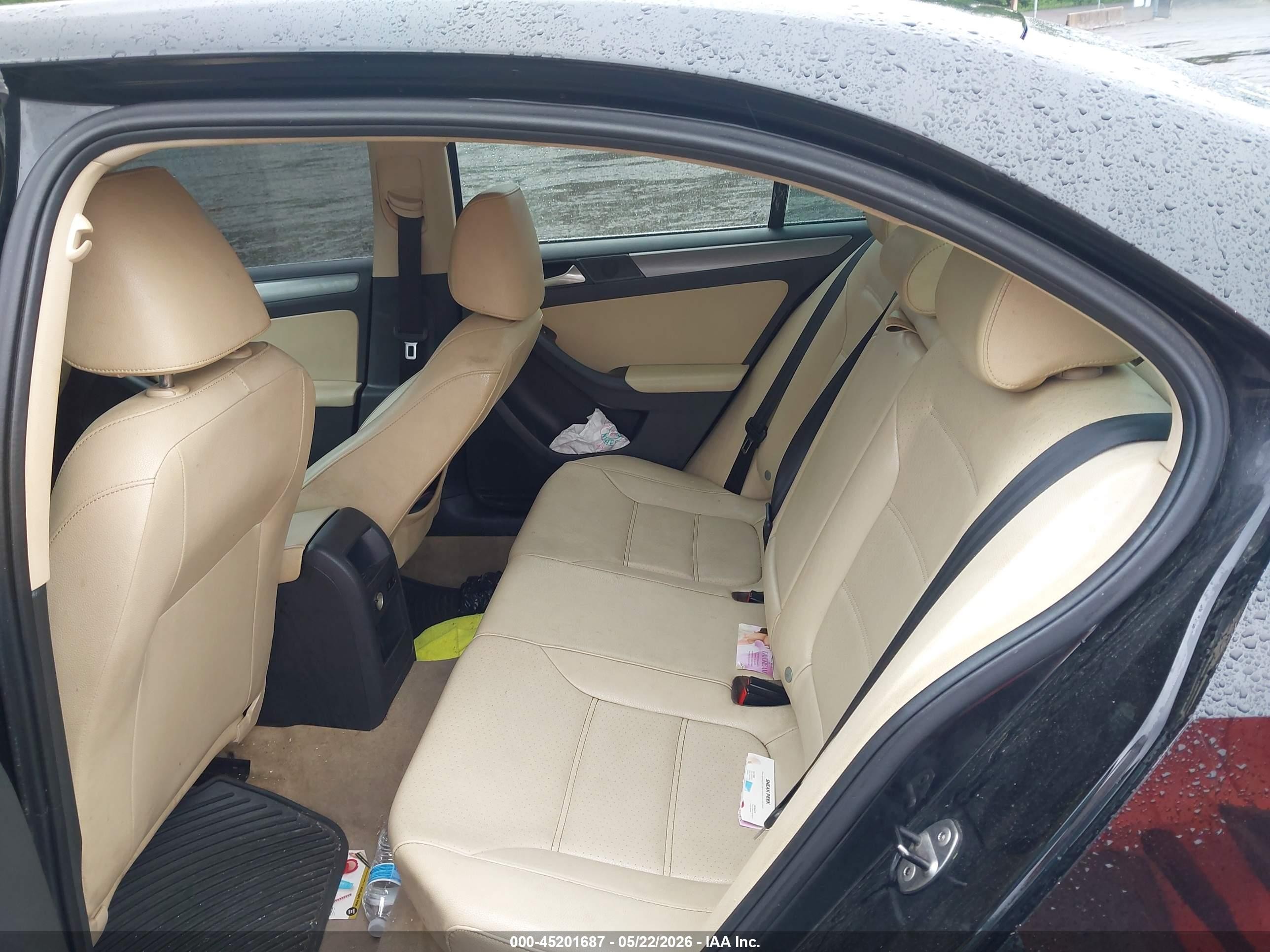 2014 Volkswagen Jetta 2.0l Tdi Black vin: 3VWLL7AJ2EM278128
