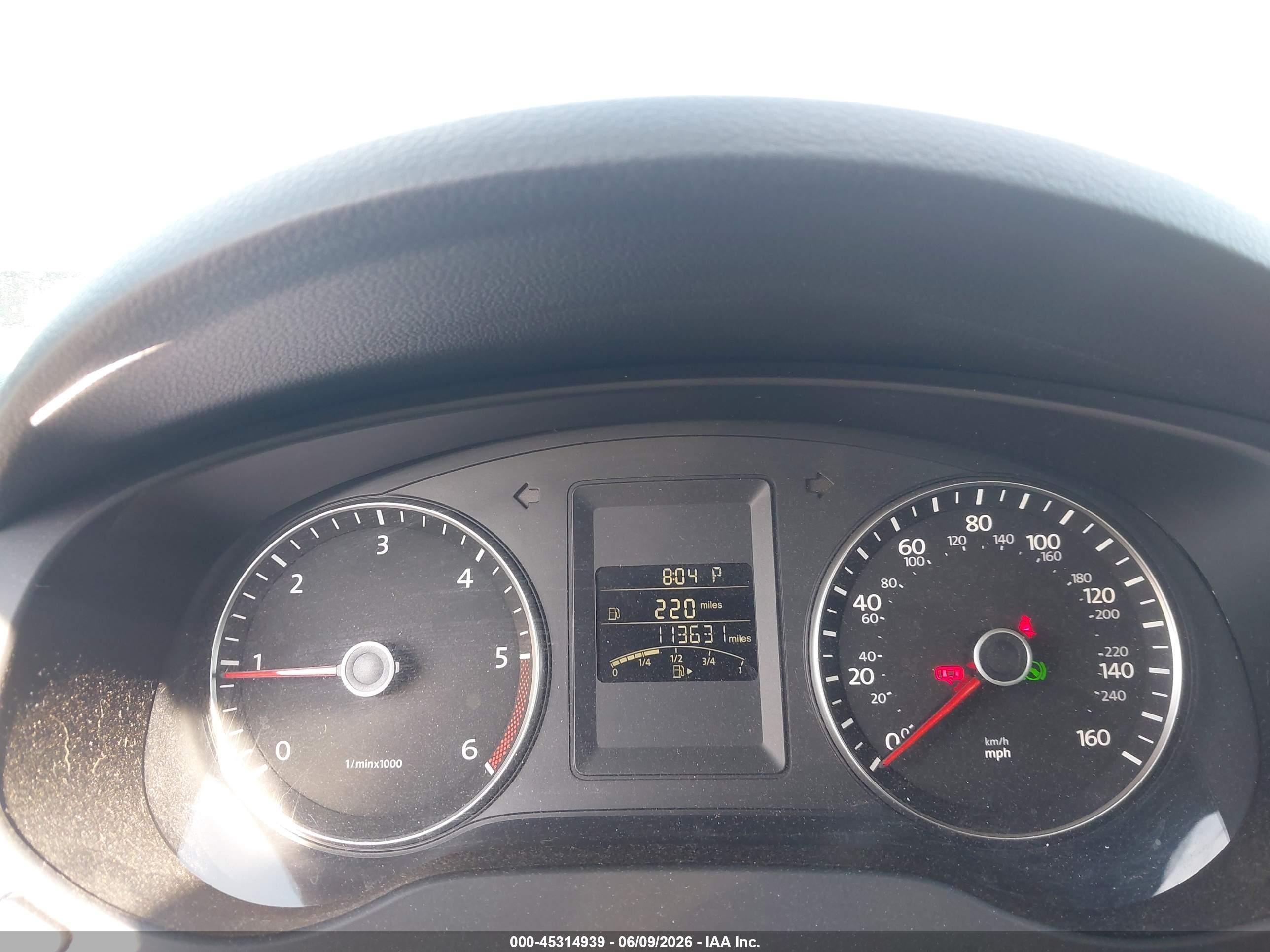 2014 Volkswagen Jetta 2.0l Tdi Черный vin: 3VWLL7AJ2EM394476