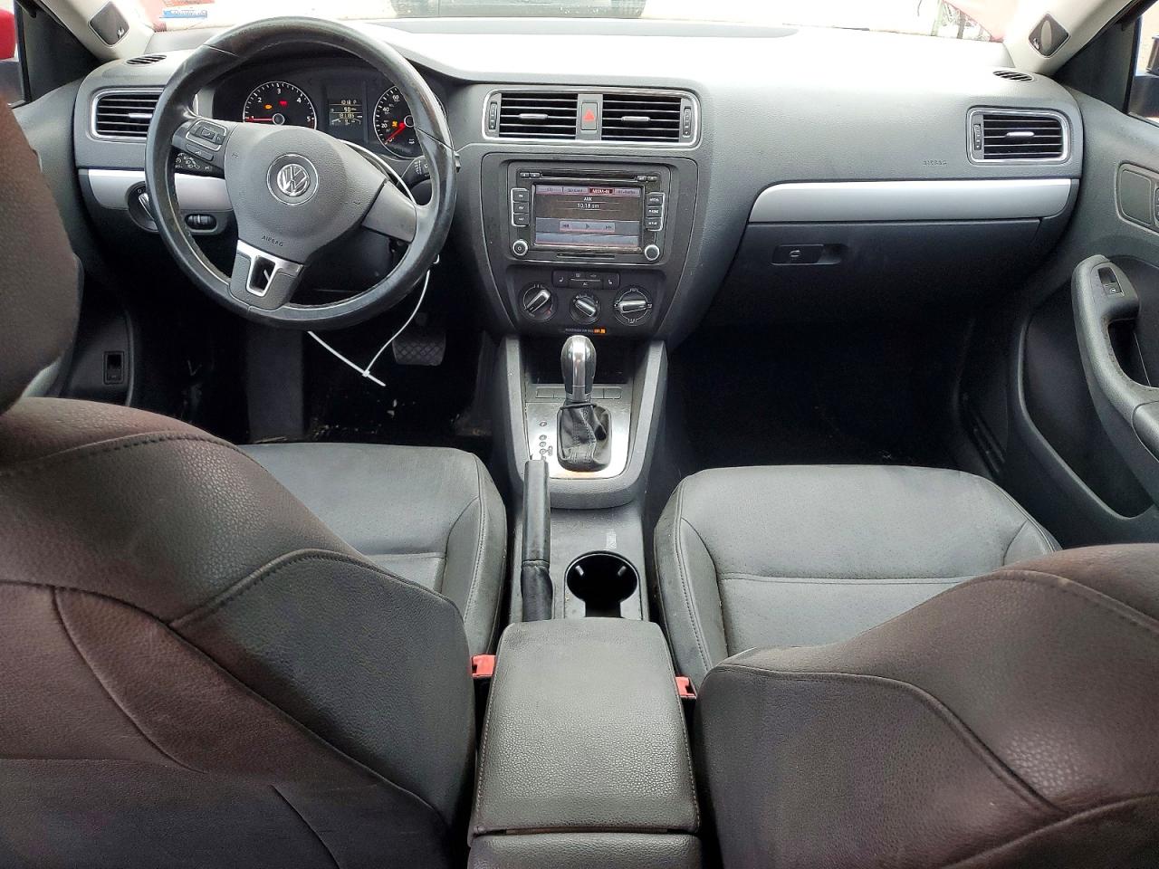 2012 Volkswagen Jetta Tdi Red vin: 3VWLL7AJ3CM093003