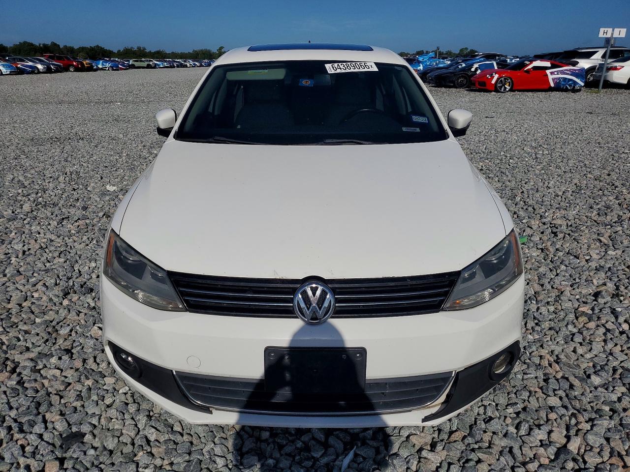 2012 Volkswagen Jetta Tdi White vin: 3VWLL7AJ3CM367414