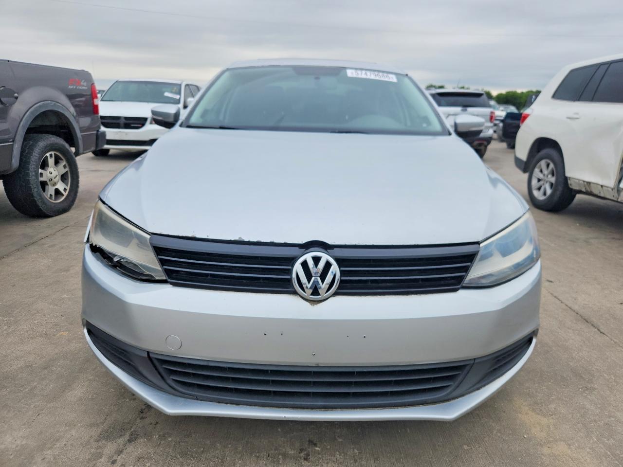 2012 Volkswagen Jetta Tdi Silver vin: 3VWLL7AJ3CM421780