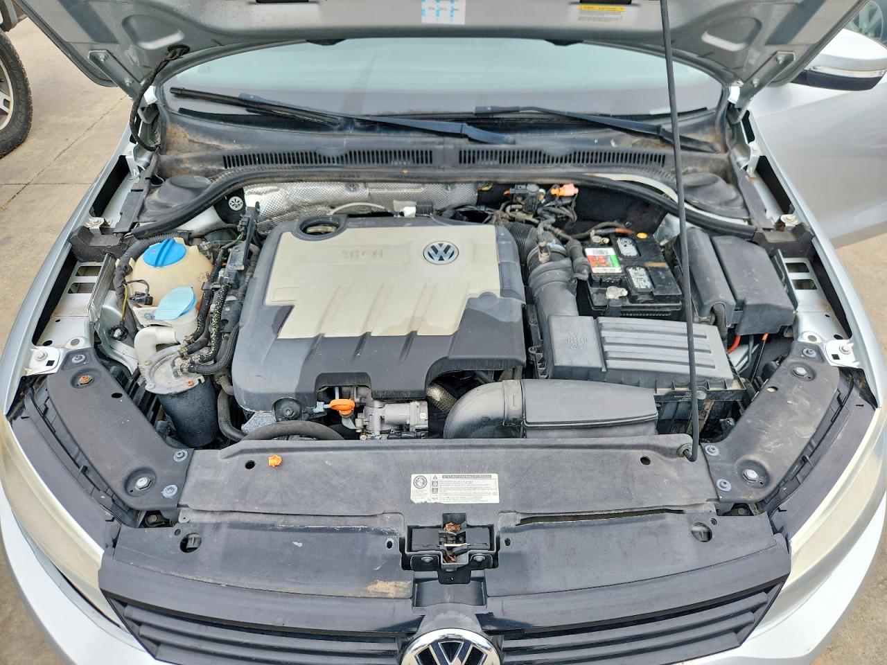 2012 Volkswagen Jetta Tdi Silver vin: 3VWLL7AJ3CM421780