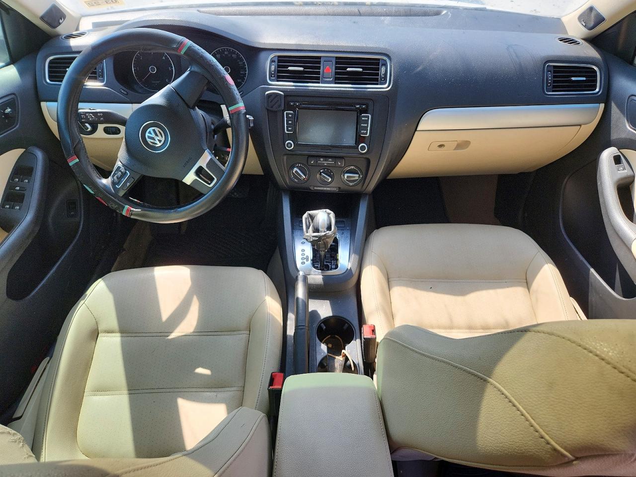 2012 Volkswagen Jetta Tdi White vin: 3VWLL7AJ3CM426140