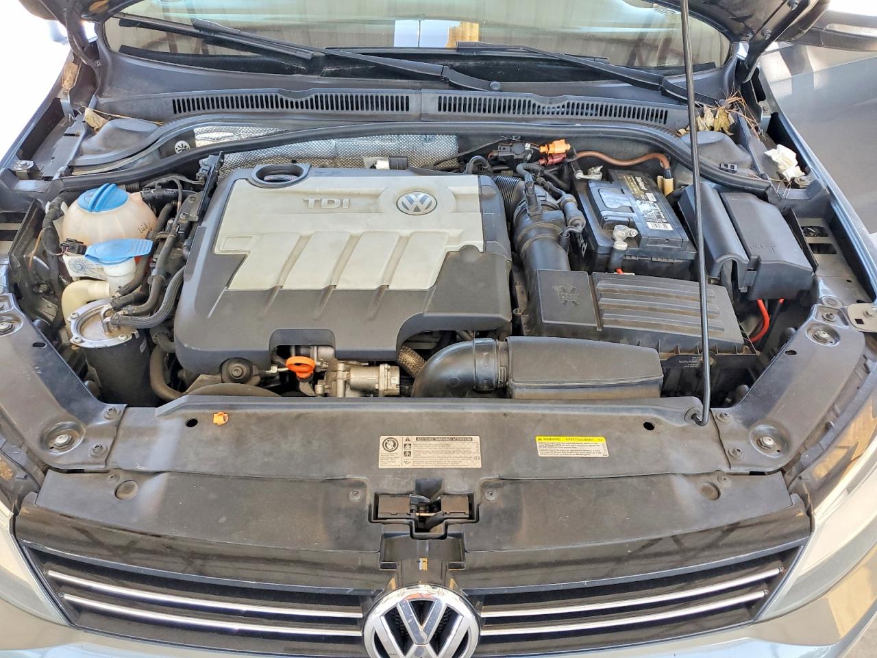 2013 Volkswagen Jetta Tdi Gray vin: 3VWLL7AJ3DM245587