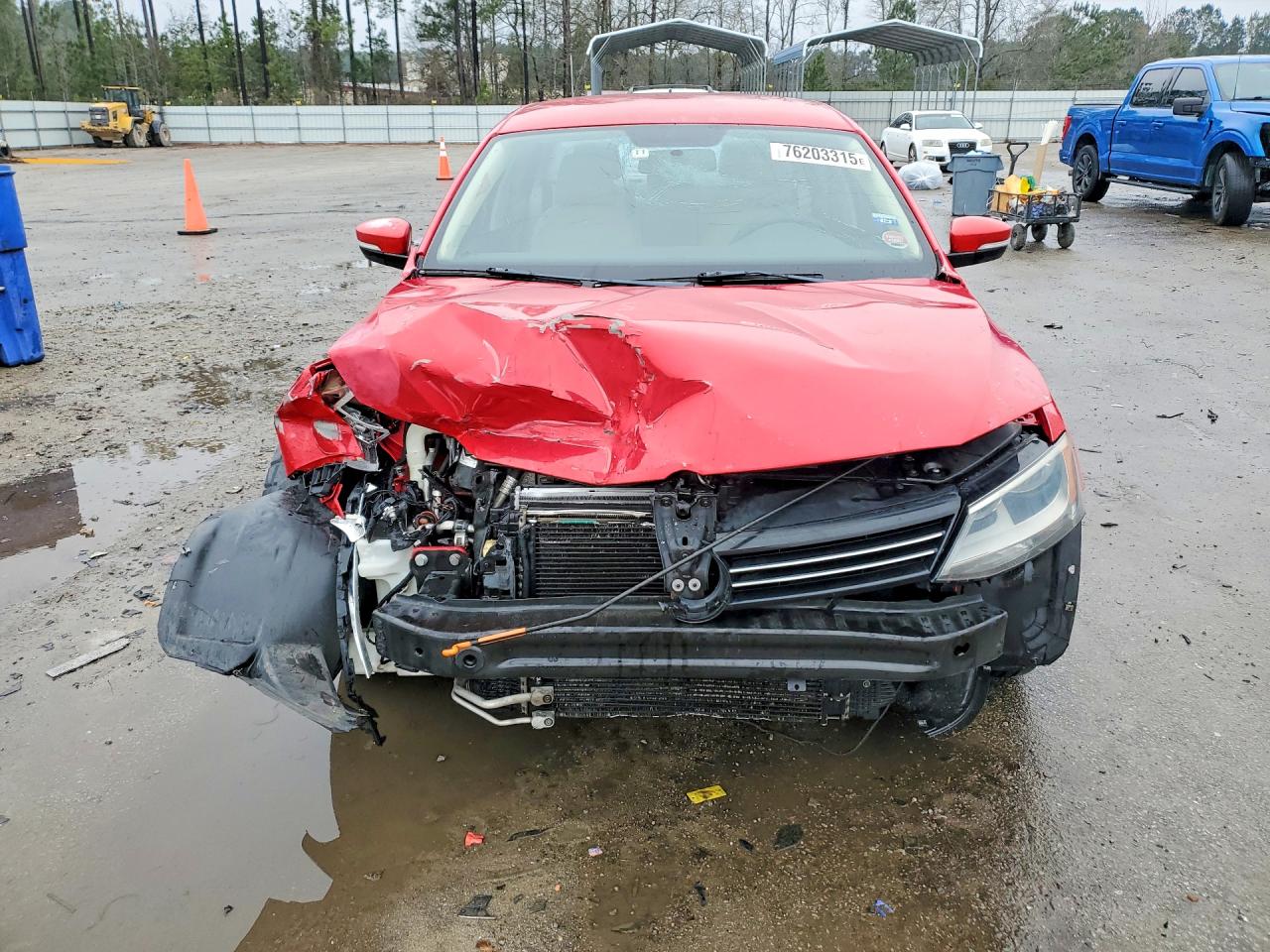 2013 Volkswagen Jetta Tdi Red vin: 3VWLL7AJ3DM421442