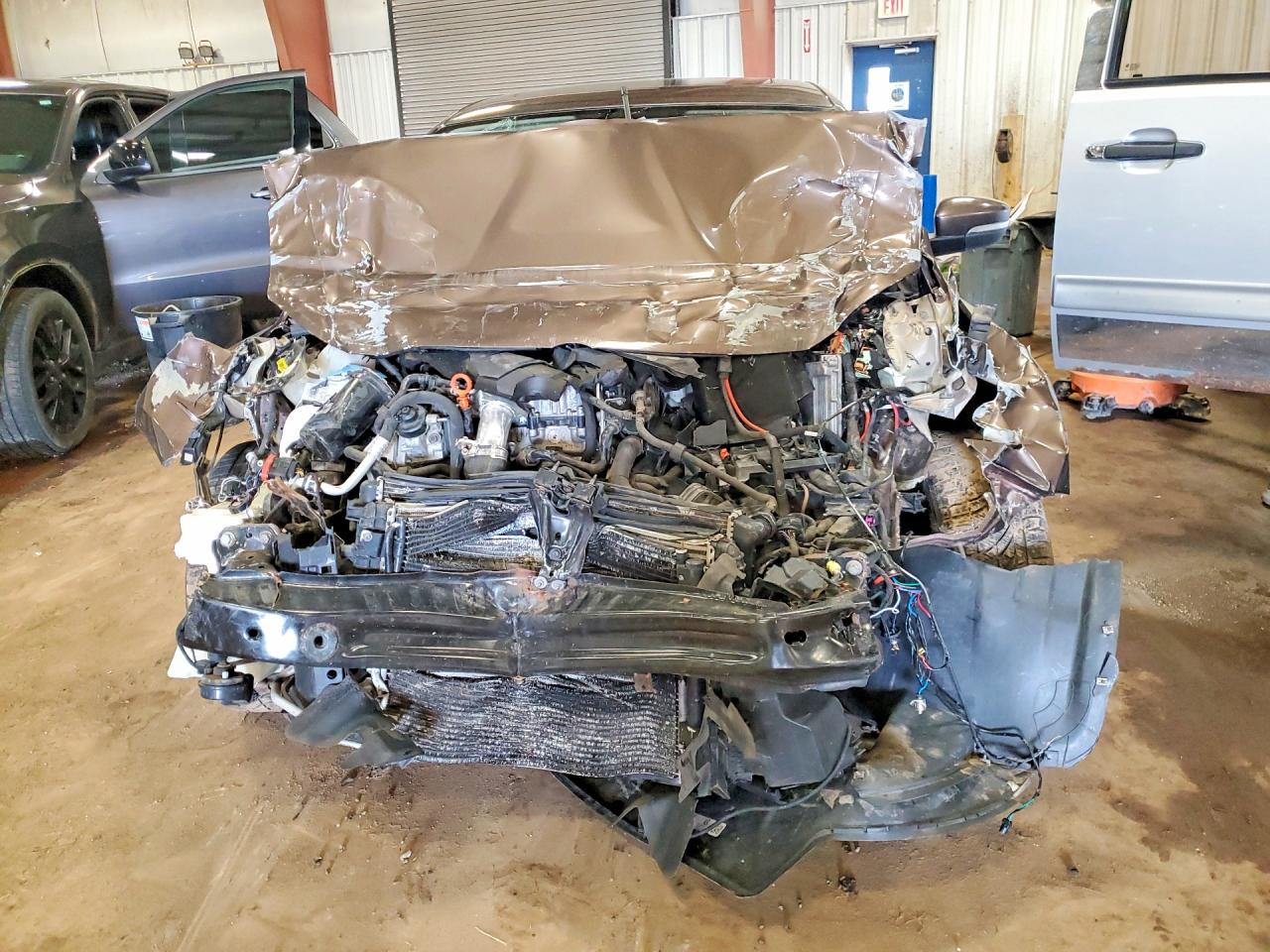 2013 Volkswagen Jetta Tdi Brown vin: 3VWLL7AJ3DM441223