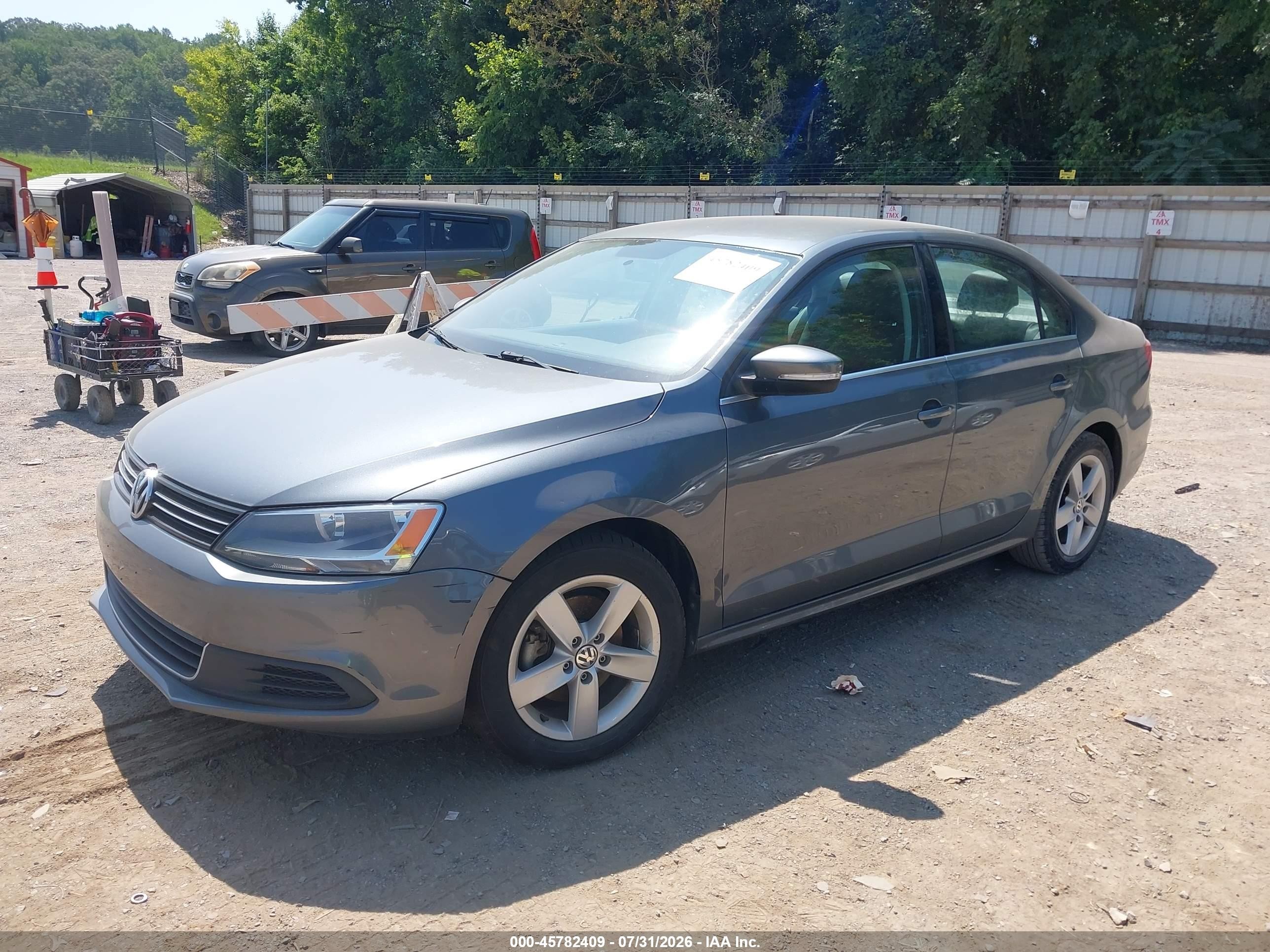 2014 Volkswagen Jetta 2.0l Tdi Gray vin: 3VWLL7AJ3EM322847