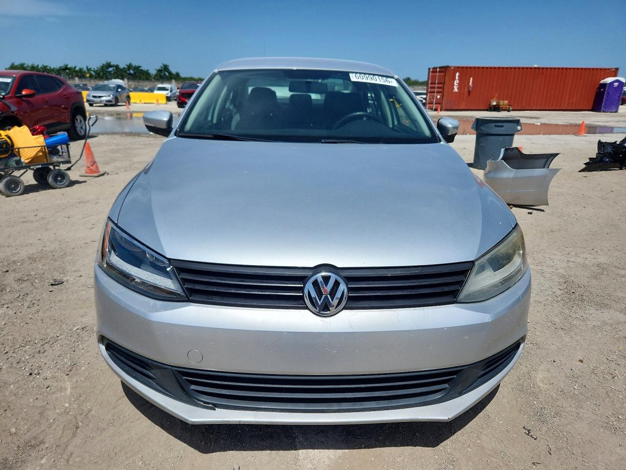 2012 Volkswagen Jetta Tdi Silver vin: 3VWLL7AJ4CM082964