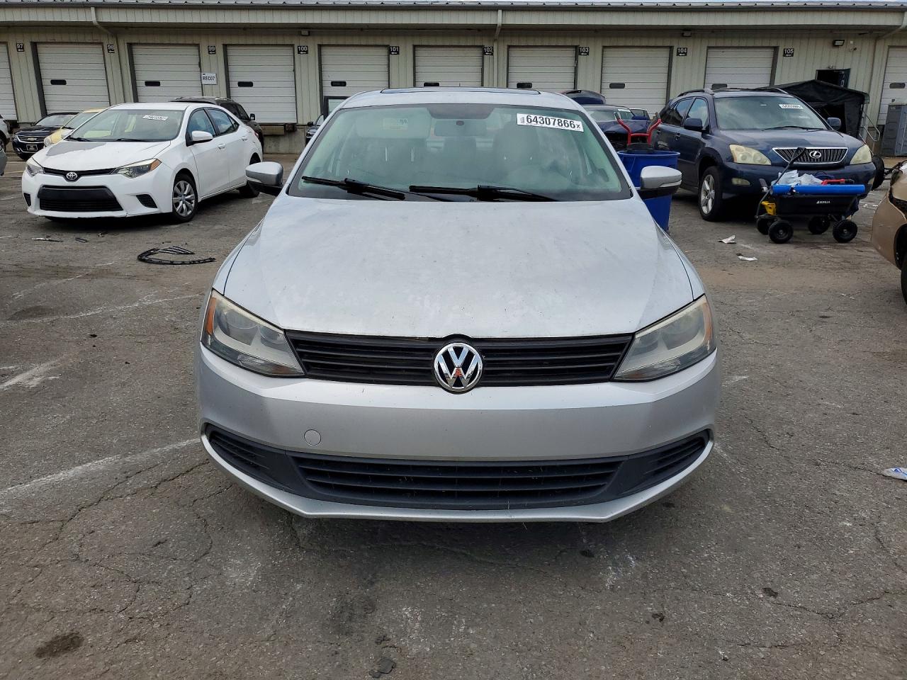 2012 Volkswagen Jetta Tdi Silver vin: 3VWLL7AJ4CM087856