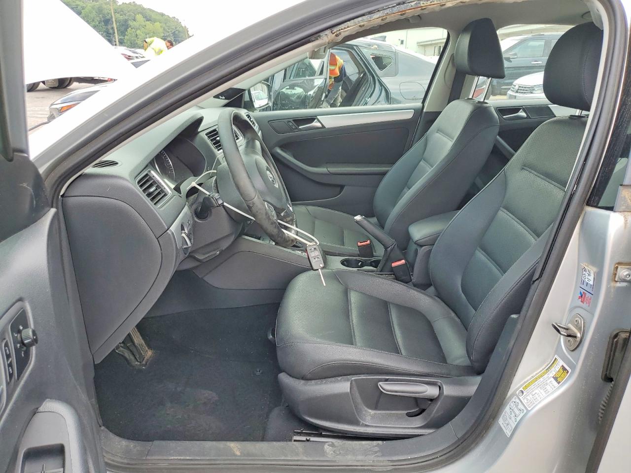 2012 Volkswagen Jetta Tdi Silver vin: 3VWLL7AJ4CM087856