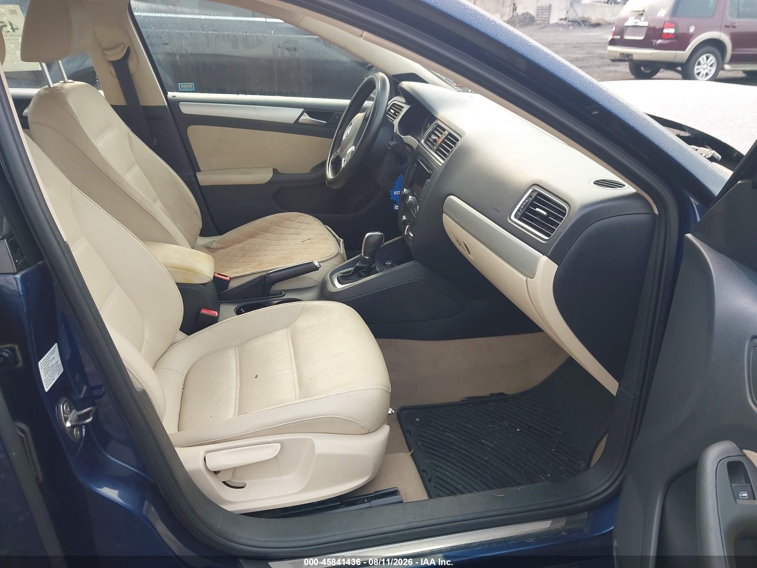 2012 Volkswagen Jetta 2.0l Tdi Blue vin: 3VWLL7AJ4CM407564