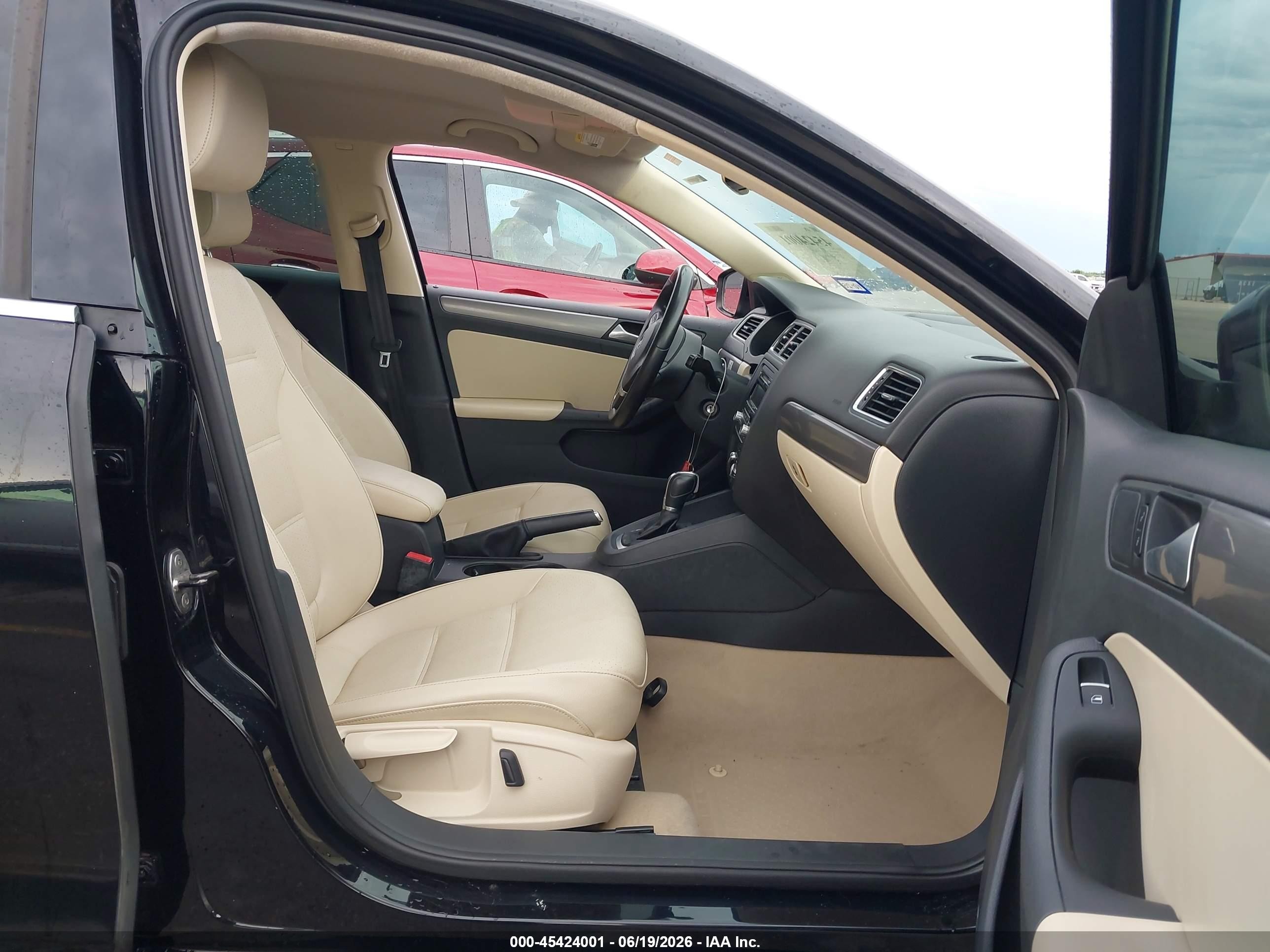 2013 Volkswagen Jetta 2.0l Tdi Black vin: 3VWLL7AJ4DM270546