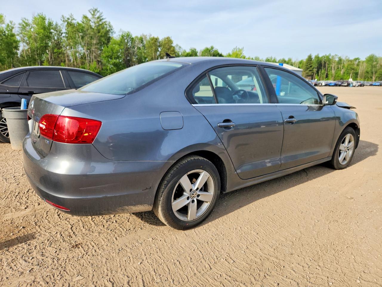 2013 Volkswagen Jetta Tdi Gray vin: 3VWLL7AJ4DM352227